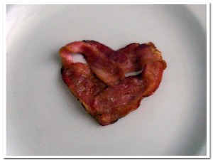 heart bacon